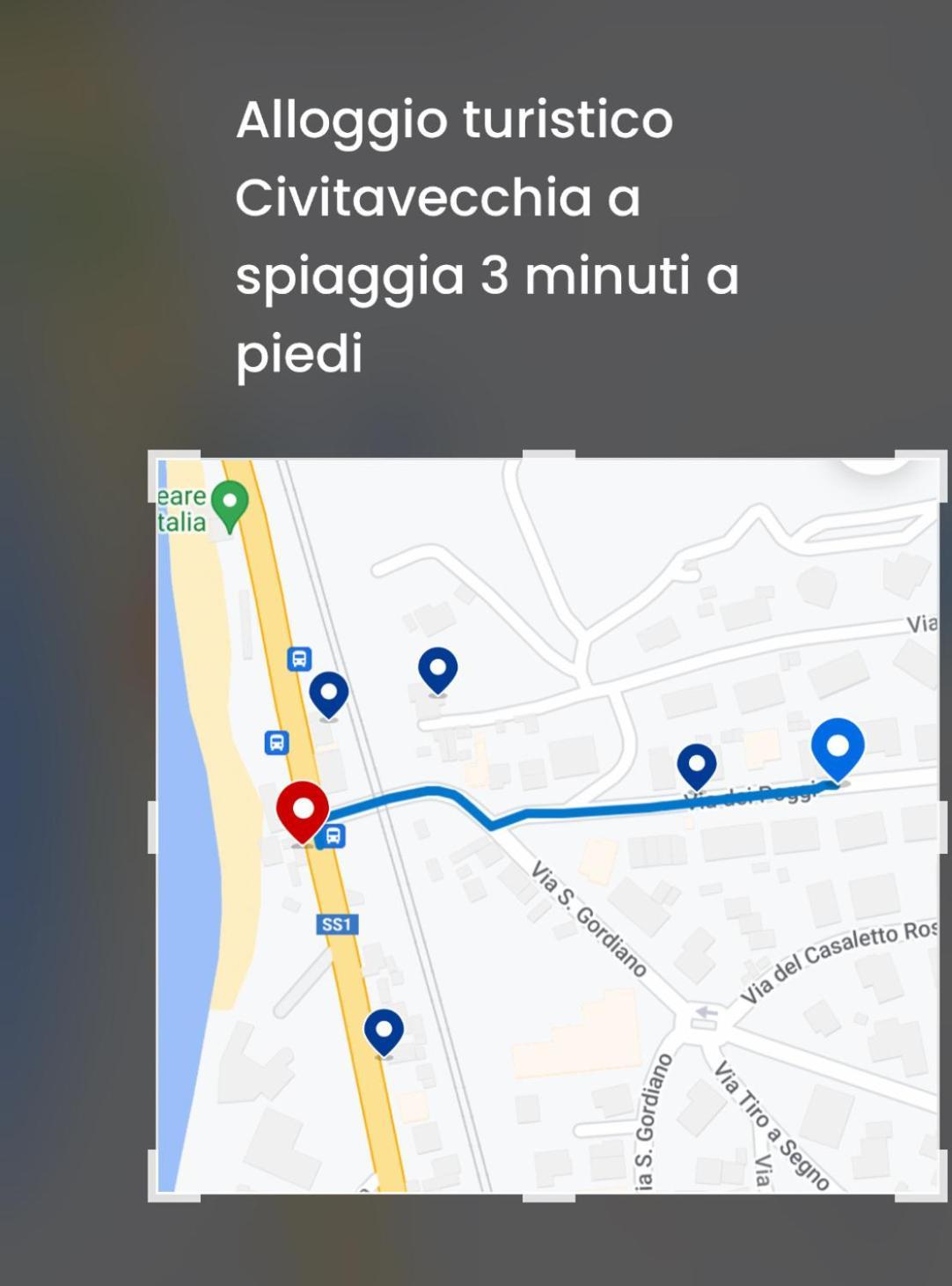 B&B Civitavecchia La Casetta Con Giardino 外观 照片